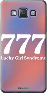 Силиконовый чехол 'Aesthetic Aura Gradient 777 Lucky Energy' для Samsung Galaxy A5 A500H изображение 6