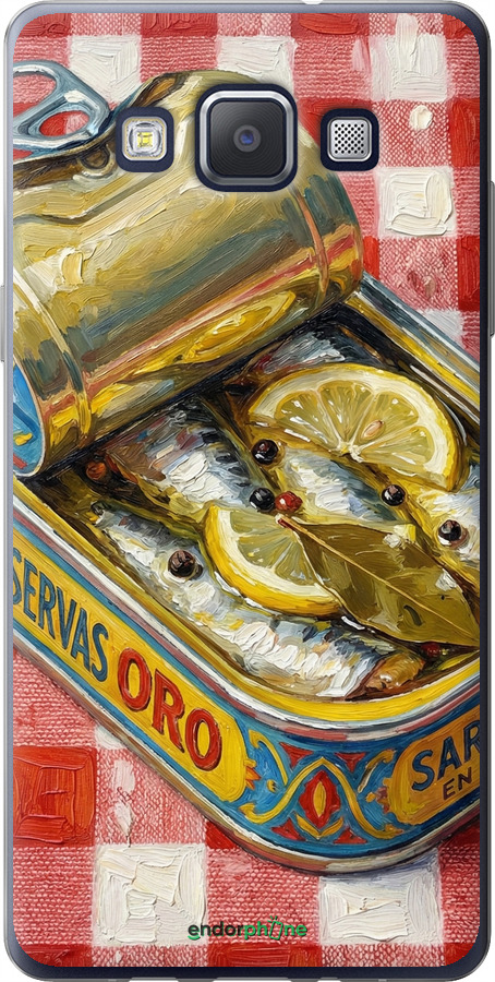 Силиконовый чехол Vintage Sardine Tin Phone для Samsung Galaxy A5 A500H - 6772u-73 изображение 
