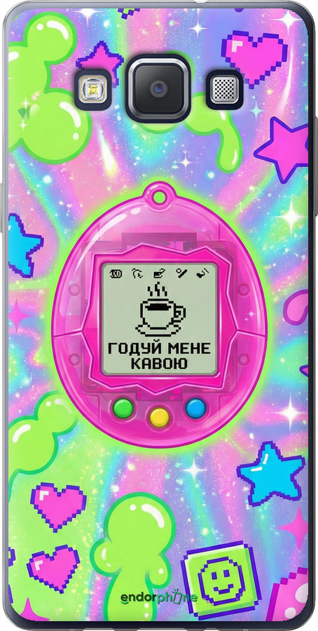 Силиконовый чехол Y2K Aesthetic Retro Pet: Годуй мене кавою для Samsung Galaxy A5 A500H - 6784u-73 изображение 