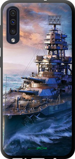TPU чехол Военный корабль, world of tanks, wargaming для Samsung Galaxy A30s A307F - 6461b-1804 изображение 