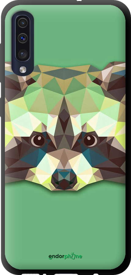 TPU чехол Енот для Samsung Galaxy A50 2019 A505F - 1217b-1668 изображение 