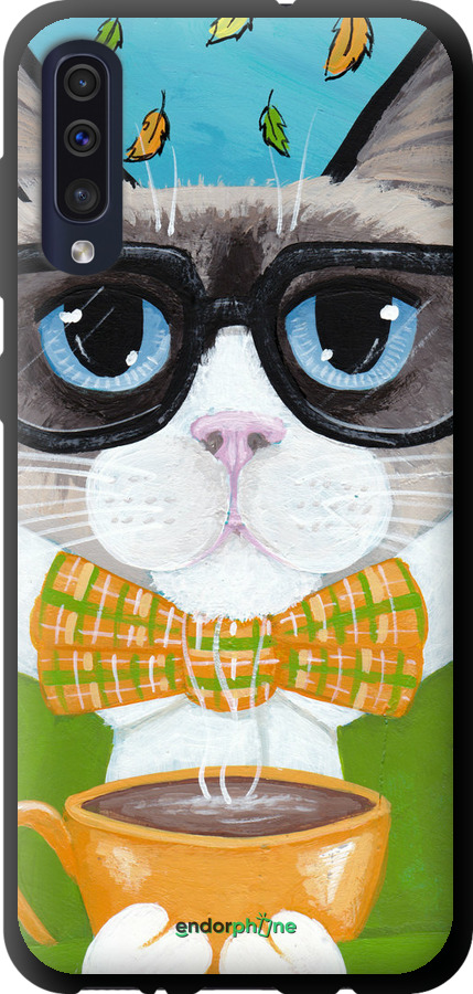 TPU чехол Cat&Coffee для Samsung Galaxy A50 2019 A505F - 4053b-1668 изображение 