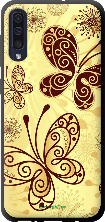 TPU чехол Красивые бабочки для Samsung Galaxy A50 2019 A505F - 4170b-1668 изображение 