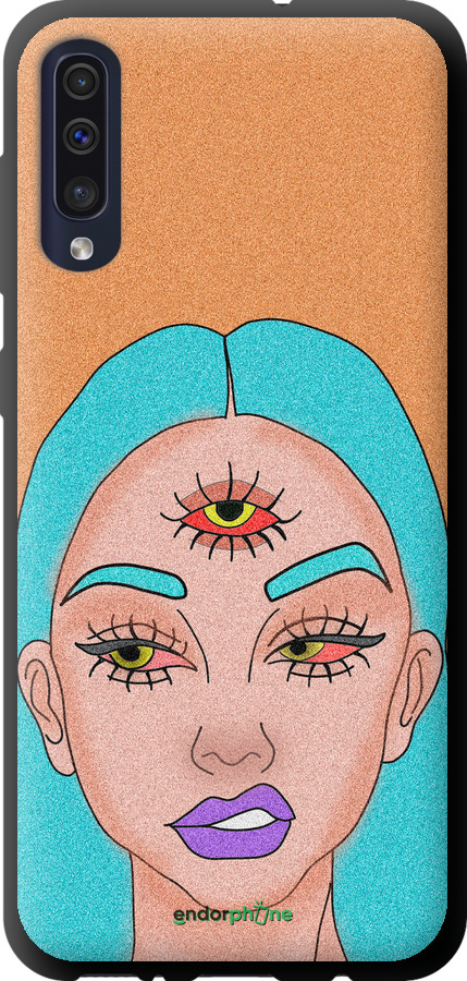 TPU чехол Дівчина малюнок для Samsung Galaxy A50 2019 A505F - 4576b-1668 изображение 