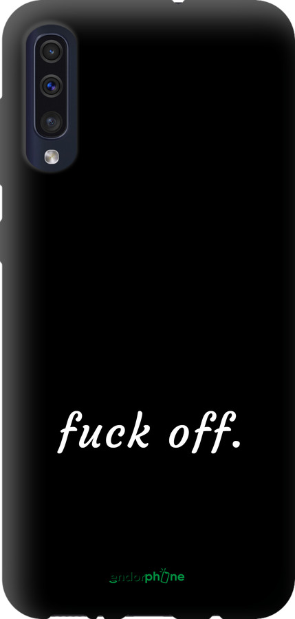 TPU чехол Fuck off для Samsung Galaxy A30s A307F - 4731b-1804 изображение 