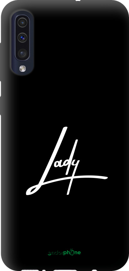 TPU чехол Lady 2 для Samsung Galaxy A50 2019 A505F - 4867b-1668 изображение 