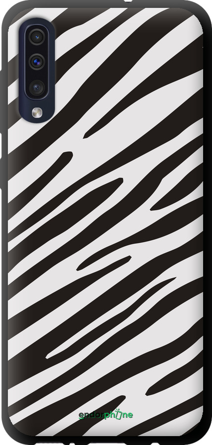 TPU чехол Классическая зебра для Samsung Galaxy A50 2019 A505F - 4874b-1668 изображение 