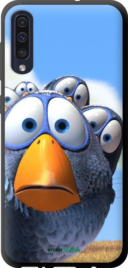 TPU чехол Angry Birds для Samsung Galaxy A50 2019 A505F - 6008b-1668 изображение 