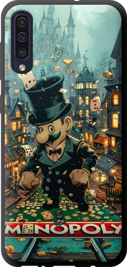 TPU чехол Сказочный Monopoly для Samsung Galaxy A50 2019 A505F - 6086b-1668 изображение 