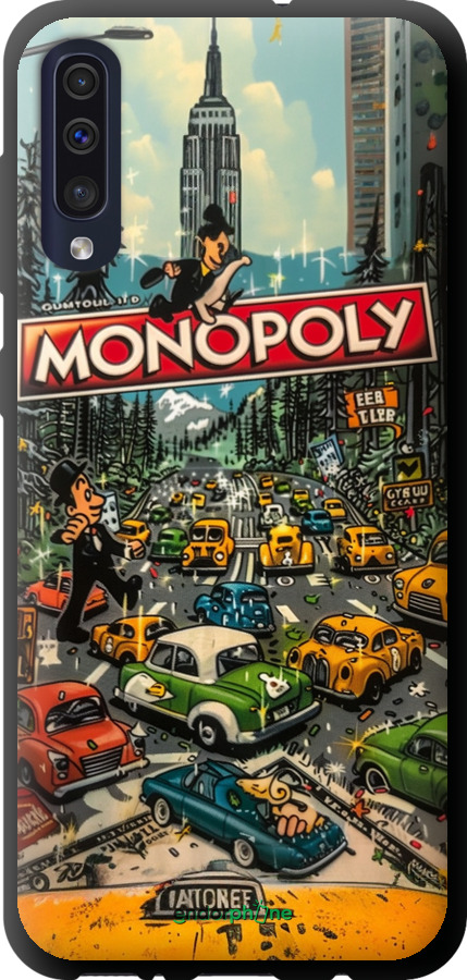 TPU чехол Міський драйв Monopoly для Samsung Galaxy A30s A307F - 6088b-1804 изображение 