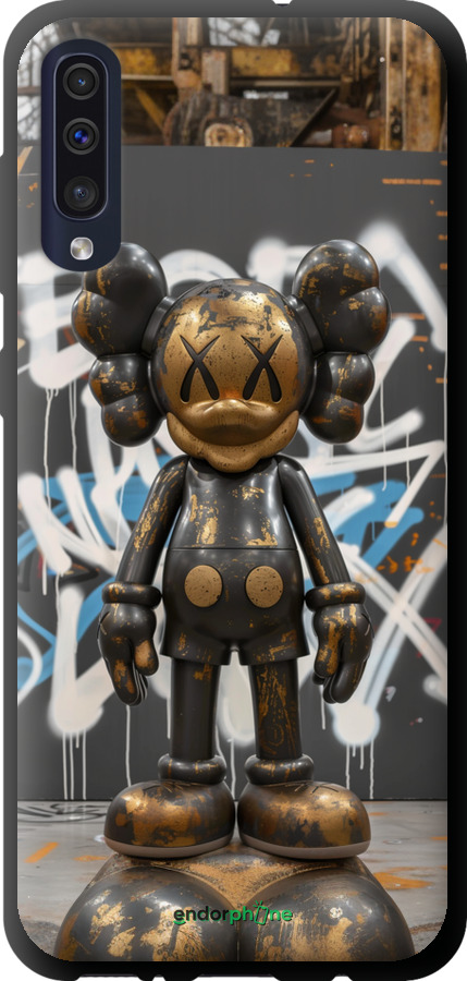 TPU чехол Bronze kaws v3 для Samsung Galaxy A50 2019 A505F - 6099b-1668 изображение 