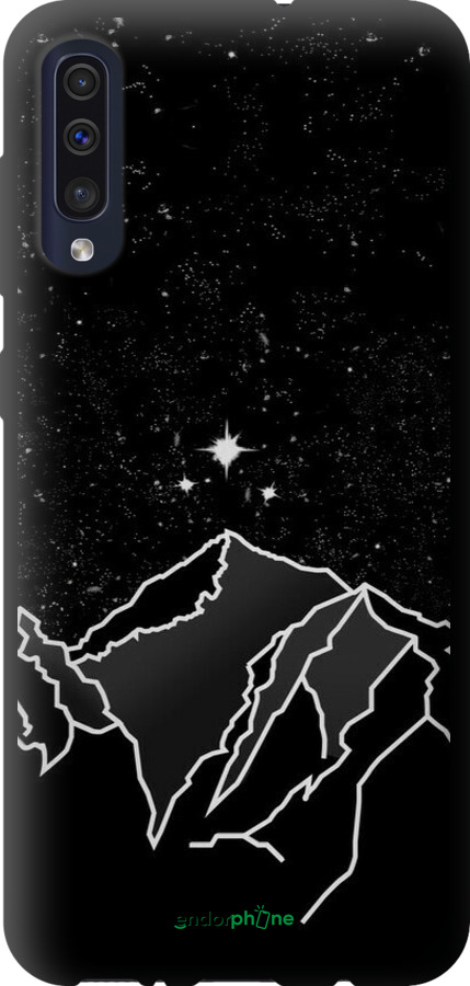 TPU чехол Мінімалістичний гірський краєвид для Samsung Galaxy A50 2019 A505F - 6438b-1668 изображение 