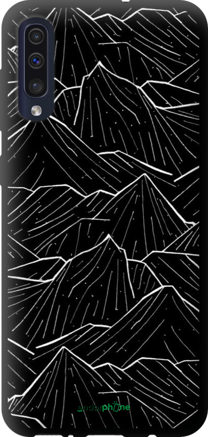 TPU чехол С изображением Темных гор для Samsung Galaxy A50 2019 A505F - 6489b-1668 изображение 