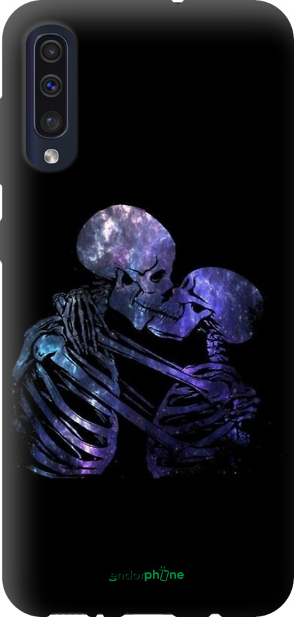 TPU чехол Із зображенням скелета для Samsung Galaxy A50 2019 A505F - 6537b-1668 изображение 