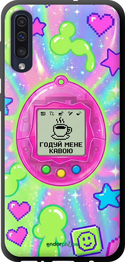 TPU чехол Y2K Aesthetic Retro Pet: Годуй мене кавою для Samsung Galaxy A50 2019 A505F - 6784b-1668 изображение 