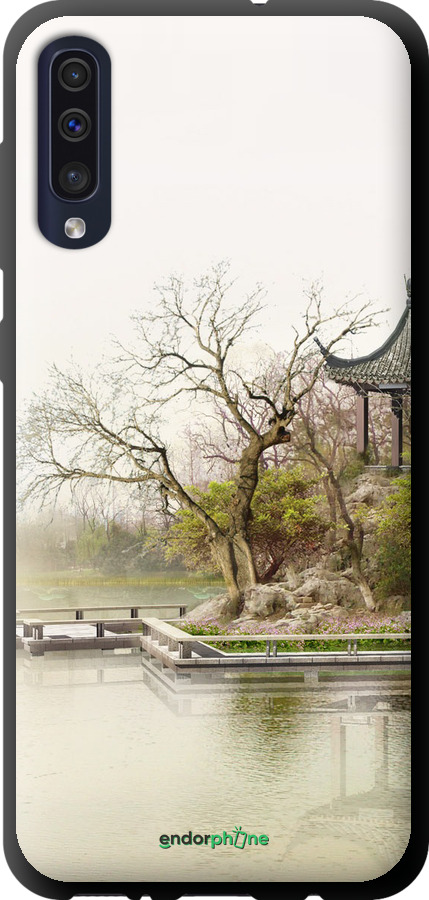 TPU чехол Японський пейзаж для Samsung Galaxy A30s A307F - 776b-1804 изображение 