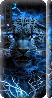 3D пластиковий матовий чехол Крижаний леопард для Samsung Galaxy A50 2019 A505F - 6460m-1668 изображение 