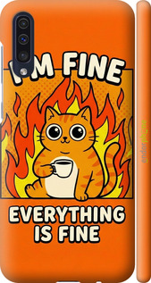 3D пластиковый матовый чехол 'Funny Cat' для Samsung Galaxy A30s A307F изображение 9