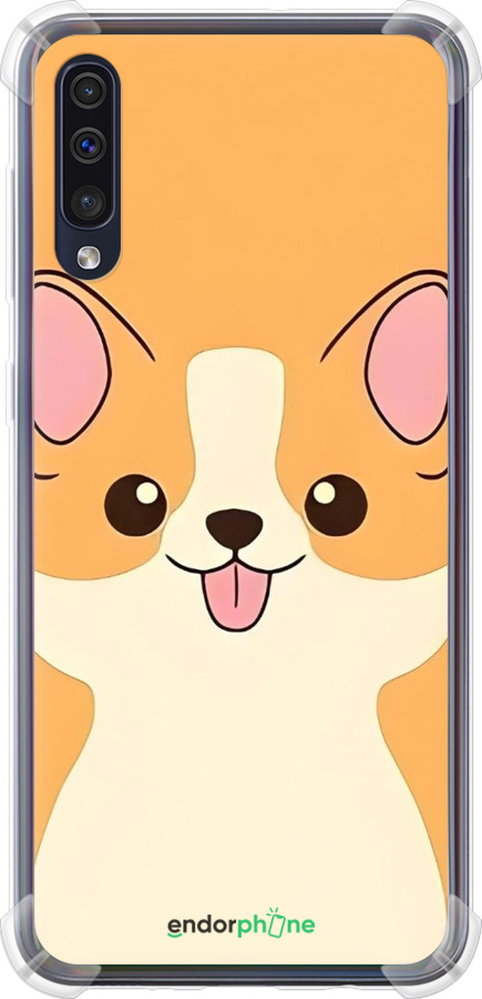 Силикон с усиленными углами чехол Милый пес для Samsung Galaxy A30s A307F - 6296sp-1804 изображение 