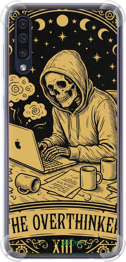 Силіконовий протиударний с посиленими кутами чехол The Overthinker для Samsung Galaxy A50 2019 A505F - 6774sp-1668 изображение 
