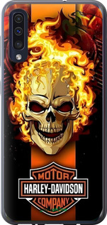 2D пластиковый чехол Харлей девидсон для Samsung Galaxy A50 2019 A505F - 6370t-1668 изображение 