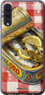 Силиконовый чехол Vintage Sardine Tin Phone для Samsung Galaxy A50 2019 A505F - 6772u-1668 изображение 