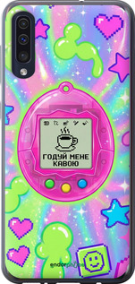 2D пластиковый чехол Y2K Aesthetic Retro Pet: Годуй мене кавою для Samsung Galaxy A50 2019 A505F - 6784t-1668 изображение 
