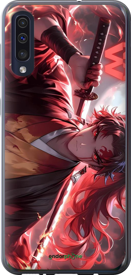Силіконовий чехол Аниме воин для Samsung Galaxy A30s A307F - 6281u-1804 изображение 