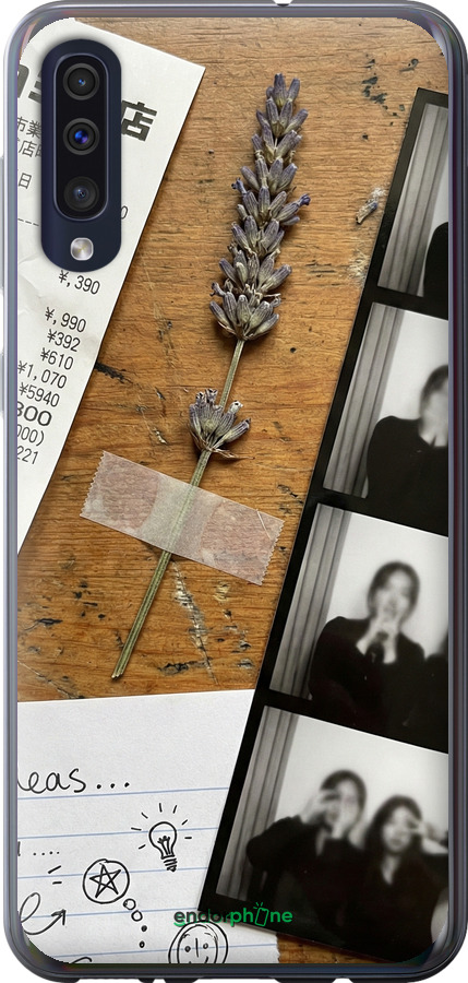 Силіконовий чехол Aesthetic Scrapbook Collage для Samsung Galaxy A50 2019 A505F - 6773u-1668 изображение 