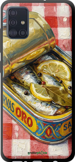 TPU чехол Vintage Sardine Tin Phone для Samsung Galaxy A51 2020 A515F - 6772b-1827 изображение 