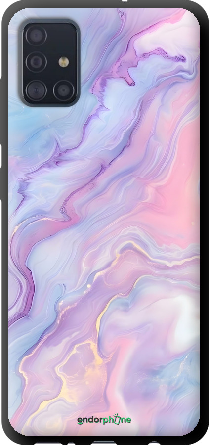 TPU чехол Нежный мрамор для Samsung Galaxy A51 2020 A515F - 6310b-1827 изображение 