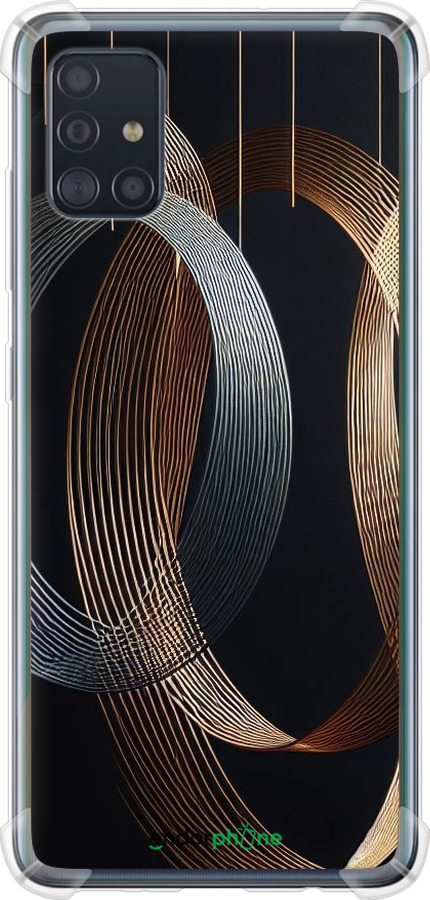 Силикон с усиленными углами чехол Симфония для Samsung Galaxy A51 2020 A515F - 5835sp-1827 изображение 