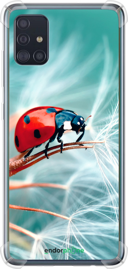 Силикон с усиленными углами чехол Божья коровка для Samsung Galaxy A51 2020 A515F - 6049sp-1827 изображение 