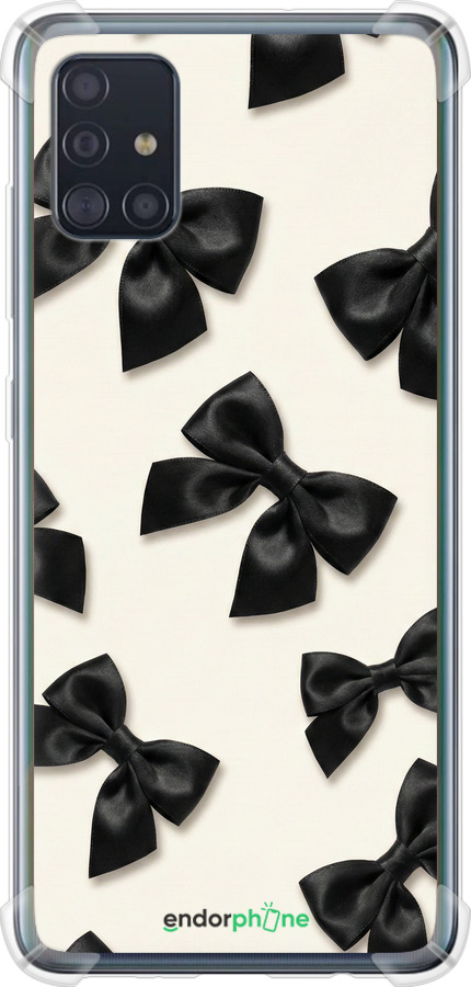 Силикон с усиленными углами чехол Dark Coquette для Samsung Galaxy A51 2020 A515F - 6765sp-1827 изображение 