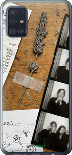 2D пластиковый чехол Aesthetic Scrapbook Collage для Samsung Galaxy A51 2020 A515F - 6773t-1827 изображение 