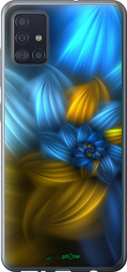 

Силіконовий чохол "Візерунок 46" для Samsung Galaxy A51 2020 A515F, Синій