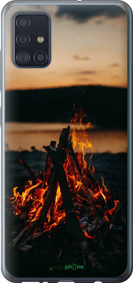 2D пластиковий чехол Вогонь для Samsung Galaxy A51 2020 A515F - 6021t-1827 изображение 
