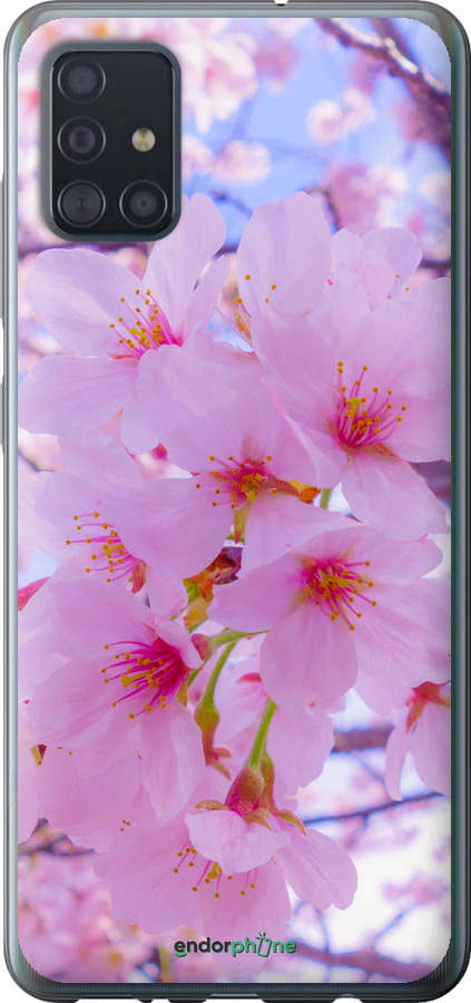 2D пластиковий чехол Сакура для Samsung Galaxy A51 2020 A515F - 6029t-1827 изображение 