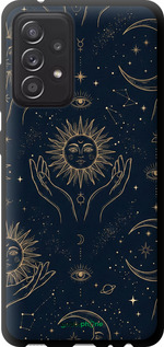 TPU чехол Celestial Harmony: Sun & Moon Gold Mystic Pattern для Samsung Galaxy A52 - 6778b-2251 изображение 