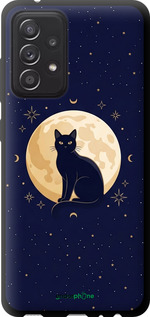 TPU чехол Cute Cat Celestial/Witchy для Samsung Galaxy A52s 5G A528B - 6787b-2583 изображение 