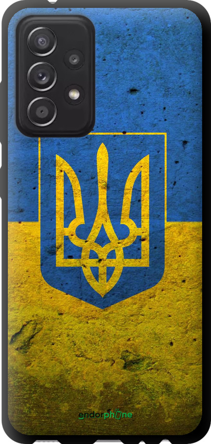 TPU чехол Флаг и герб Украины 2 для Samsung Galaxy A52s 5G A528B - 378b-2583 изображение 