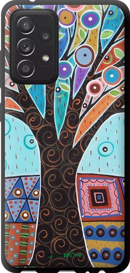 TPU чехол Арт-дерево для Samsung Galaxy A52s 5G A528B - 4008b-2583 изображение 