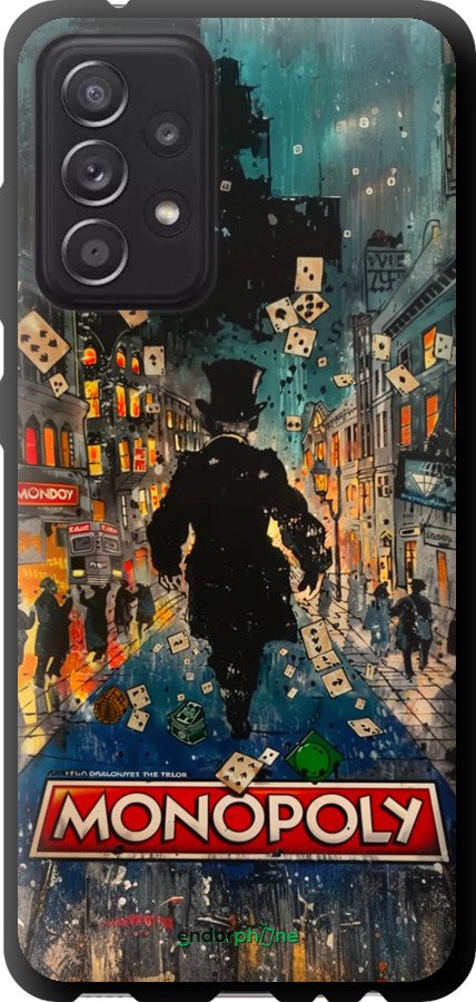 TPU чехол Метрополіс гри для Samsung Galaxy A52s 5G A528B - 6085b-2583 изображение 
