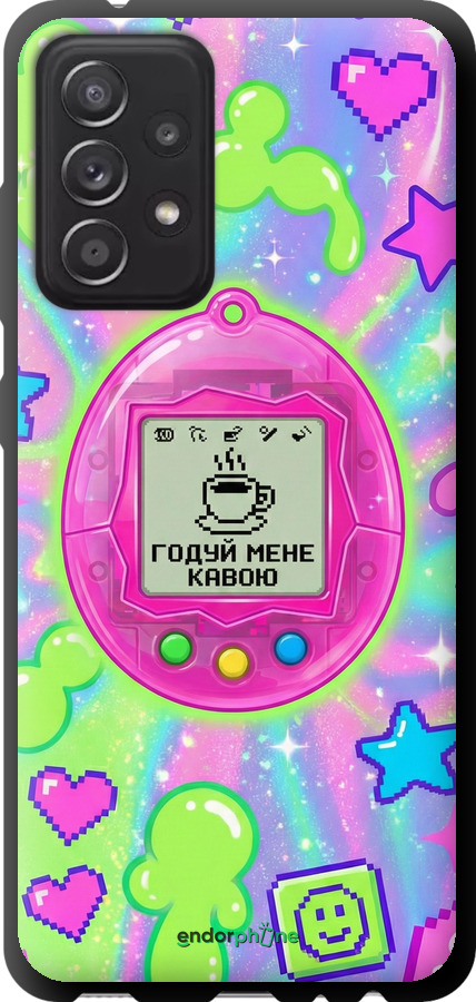 TPU чехол Y2K Aesthetic Retro Pet: Годуй мене кавою для Samsung Galaxy A52s 5G A528B - 6784b-2583 изображение 