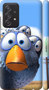 3D пластиковый матовый чехол Angry Birds для Samsung Galaxy A52s 5G A528B - 6008m-2583 изображение 