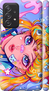 3D пластиковий матовий чехол Сейлор Мун 4 для Samsung Galaxy A52s 5G A528B - 6353m-2583 изображение 