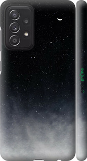 3D пластиковый матовый чехол Сині хмари, Синій місяць для Samsung Galaxy A52 - 6396m-2251 изображение 