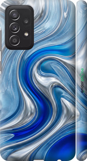 3D пластиковий матовий чехол Liquid Chrome для Samsung Galaxy A52s 5G A528B - 6781m-2583 изображение 