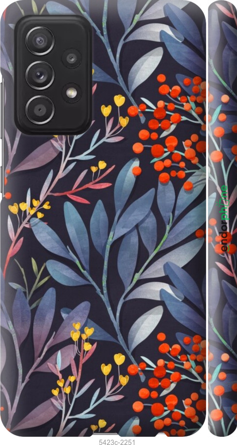 3D пластиковый матовый чехол № 5423 для Samsung Galaxy A52s 5G A528B - 5423m-2583 изображение 