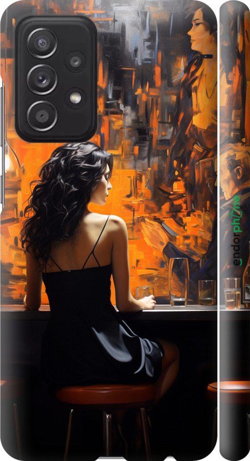 3D пластиковий матовий чехол Чохол для телефону для Samsung Galaxy A52s 5G A528B - 5962m-2583 изображение 